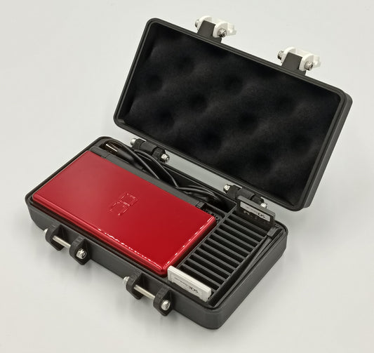 Nintendo Game Boy DS Lite & Original 3DS Compatible Rugged Protective Carrying Case - Holds 15+ Games