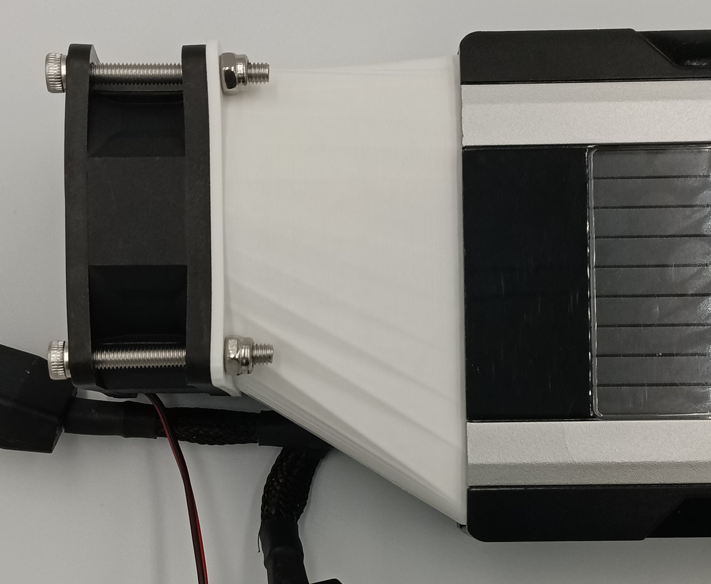 Nvidia Tesla Compatible P40 P100 V100 K80 M40 Blower Fan Adapter Kit - Fits 60 mm Fan