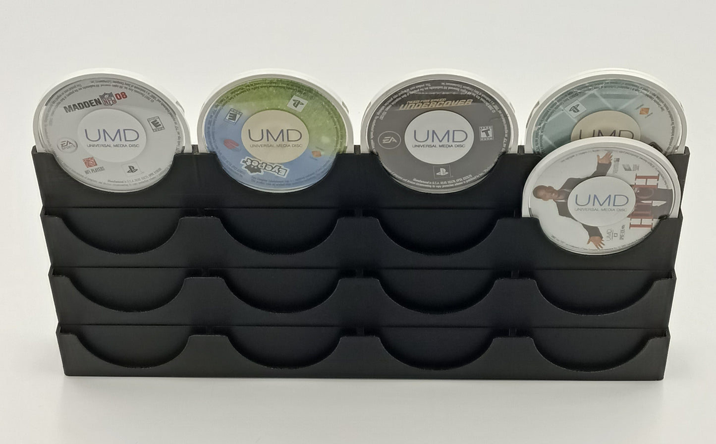 Sony Playstation Portable (PSP) UMD Compatible Display Stand Tower Game Holder - Holds 16 Discs