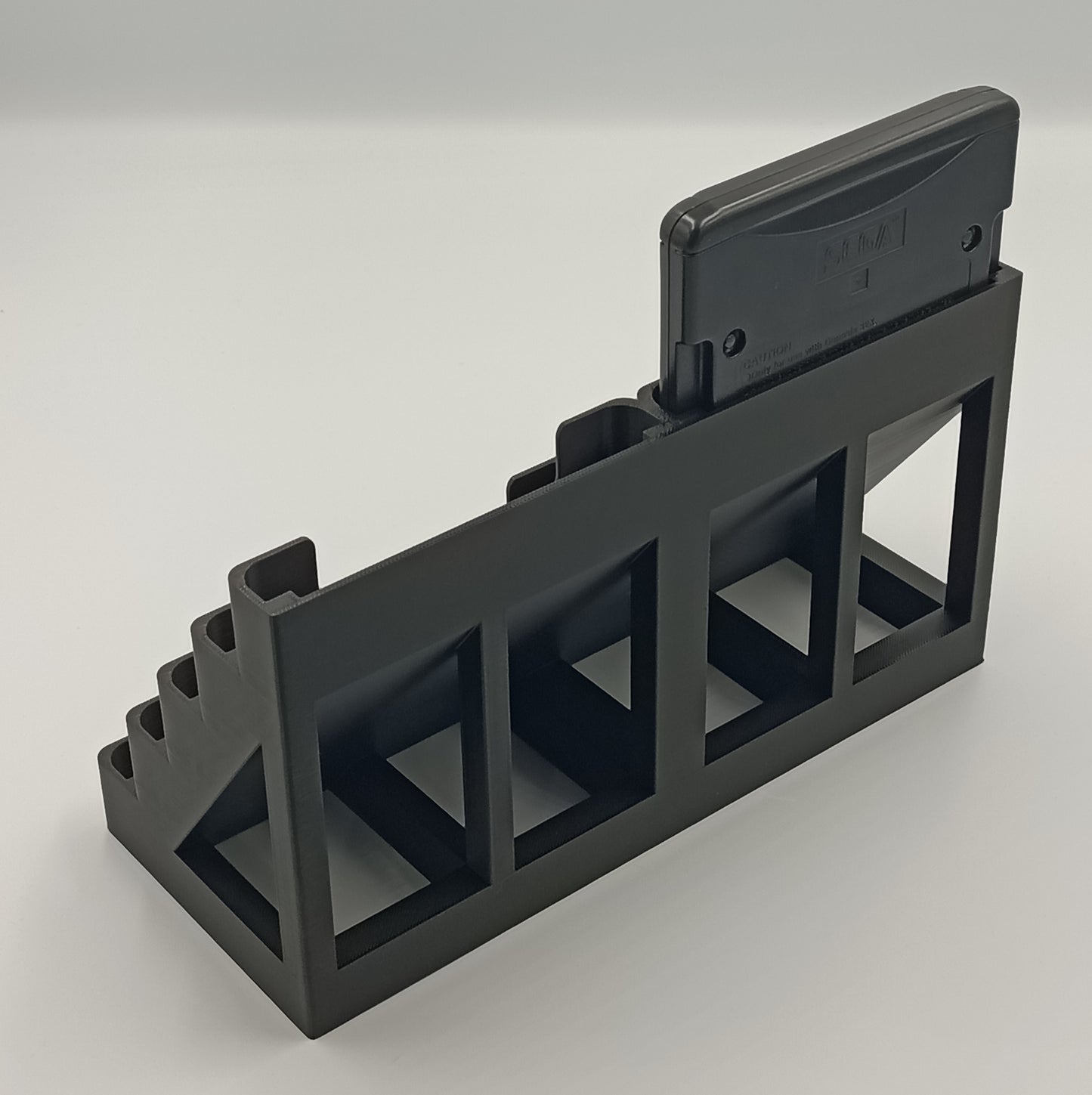 Sega Genesis 32X Compatible Display Stand Tower Holder Case - Holds 10 Games - 32X Only