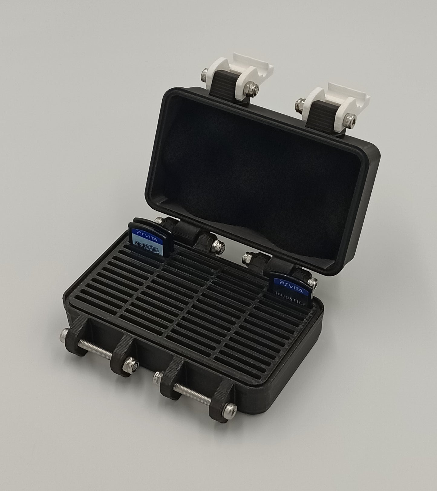 Sony PS Vita Cartridge Compatible Rugged Protective Carrying Case - Holds 48 Games