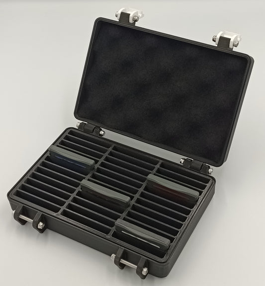 Nintendo Game Boy Advance Compatible Rugged Protective Carrying Case - Holds 36 Games - Perfect Fit