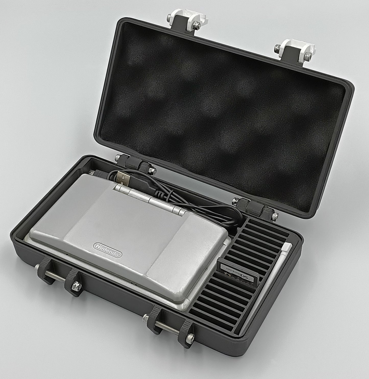 Original Nintendo DS Compatible Rugged Protective Carrying Case - Holds 17 Games