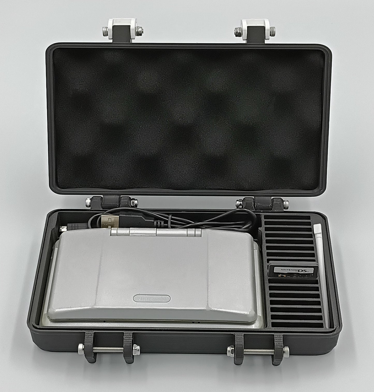 Original Nintendo DS Compatible Rugged Protective Carrying Case - Holds 17 Games