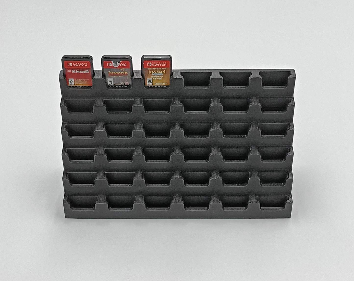 Nintendo Switch 1 & 2 Cartridge Compatible Display Stand Tower Holder - Holds 36 Games