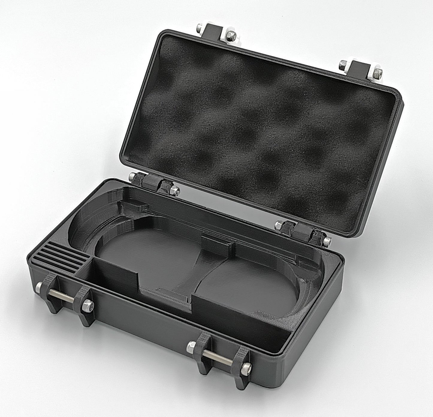 Sony PSP 2000 & 3000 Compatible Rugged Protective Carrying Case - Holds 4 Games, USB Cable, 5 Memory Cards