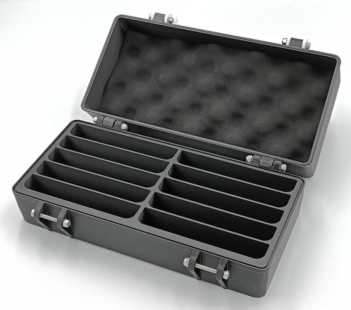 Nintendo 64 (N64) Cartridge Compatible Rugged Protective Carrying Case - Holds 10 Games