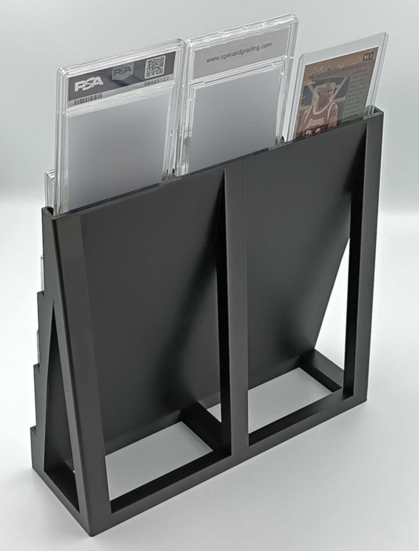 Graded 12 Card Slab & Top Loader Rugged Tower Display Compatible with Most Slabs