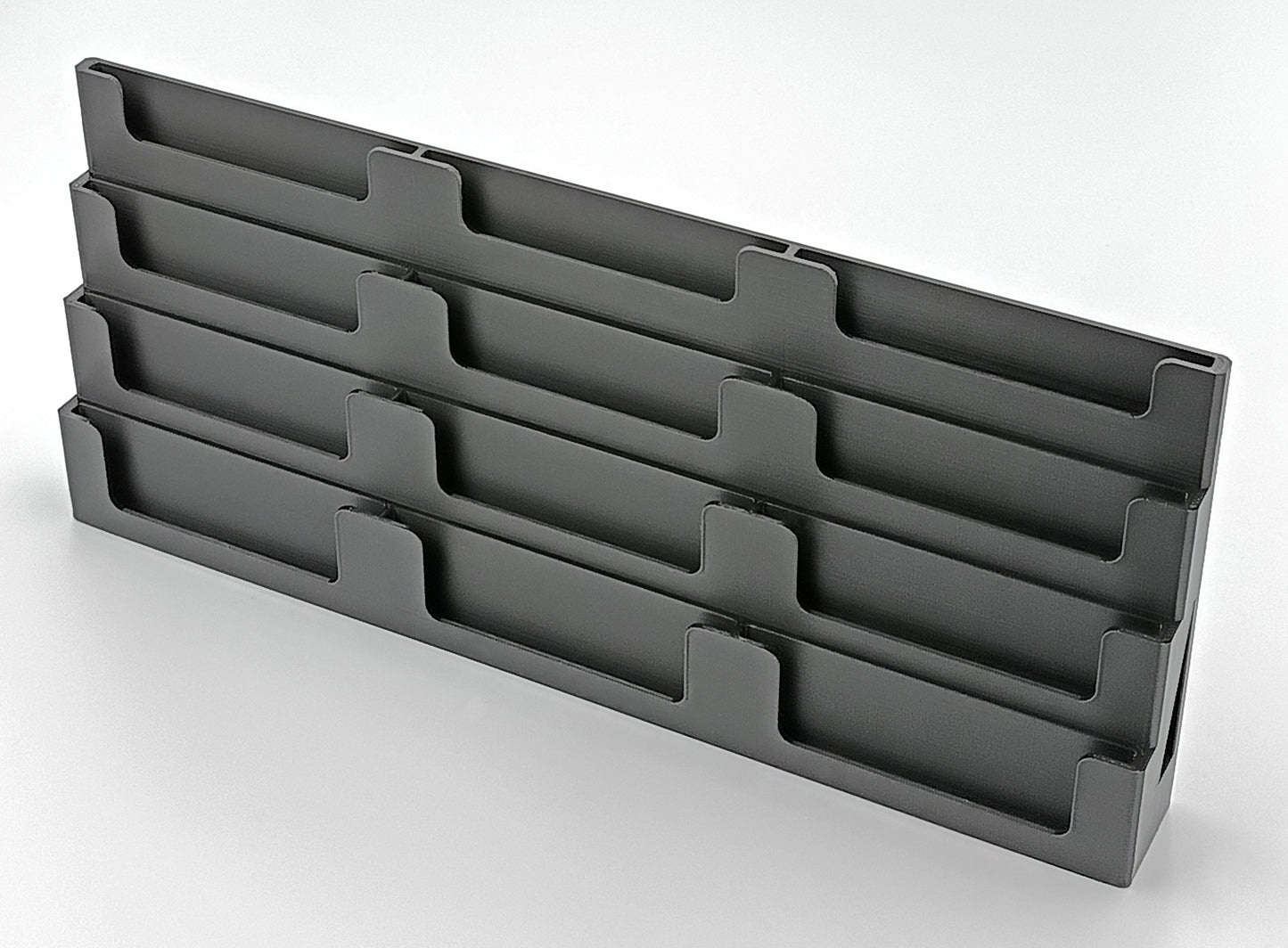 3.5" Floppy Disk Compatible Display Stand Tower Holder - Holds 12 Diskettes