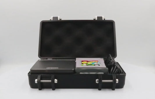 Nintendo Game Boy Advance SP Compatible Rugged Protective Carrying Case -Holds Original GBC GBA Games & USB
