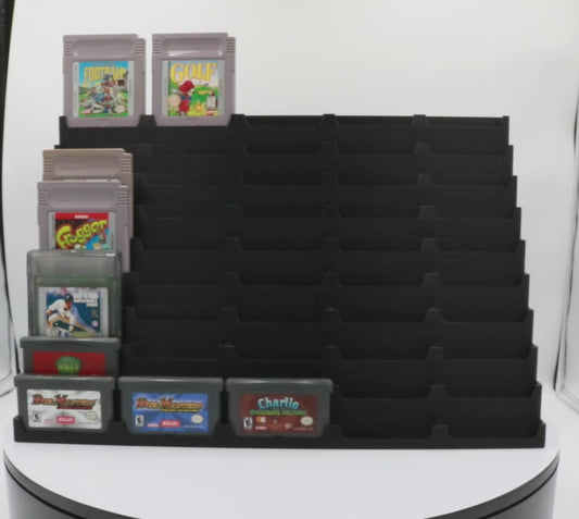 Nintendo Game Boy Advance, Color, Original Compatible Display Stand Tower Holder - Holds 50 Games