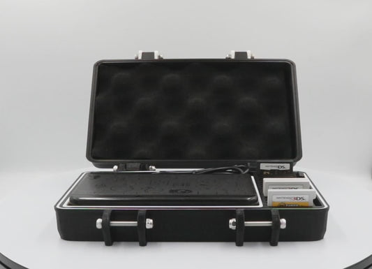 Nintendo 3DS "New" Compatible Carrying Case - Rugged & Protective, Removable Flexible TPU Cushion, Foam, O-ring for Full System Protection